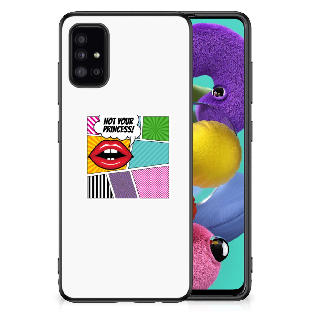 Samsung Galaxy A51 TPU Bumper Case Popart Princess