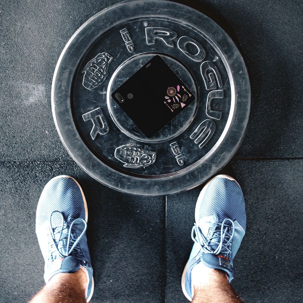 Huawei P Smart Plus Magnet Case Boho Dreamcatcher