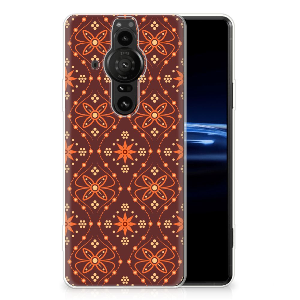 Sony Xperia Pro-I TPU bumper Batik Brown B2C Telecom