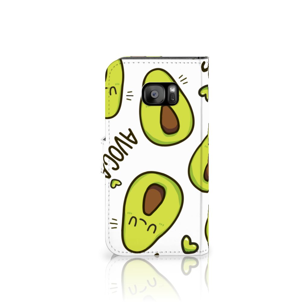Samsung Galaxy S7 Edge Leuk Hoesje Avocado Singing