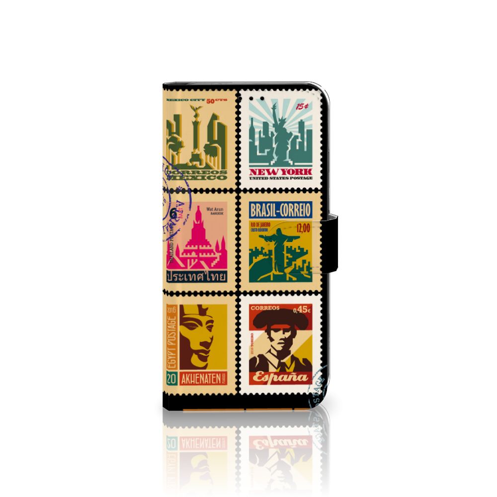 Apple iPhone Xs Max Flip Cover Postzegels