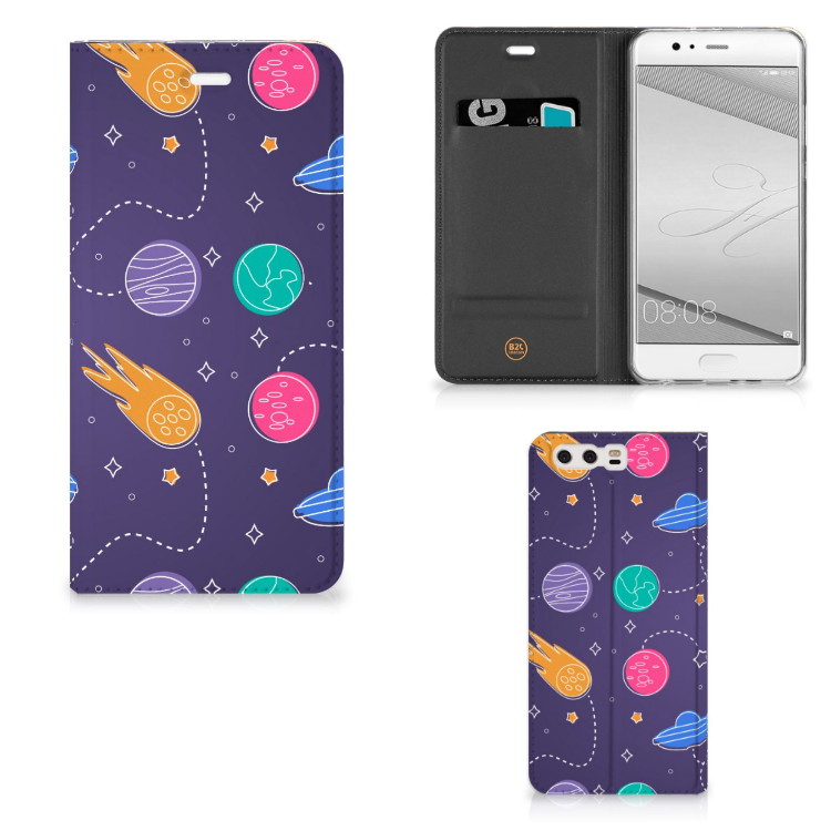 Huawei P10 Plus Hippe Standcase Space