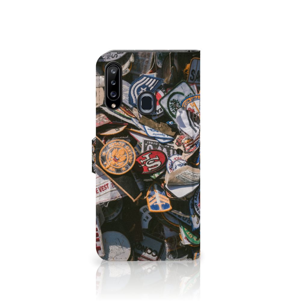 Samsung Galaxy A20s Telefoonhoesje met foto Badges