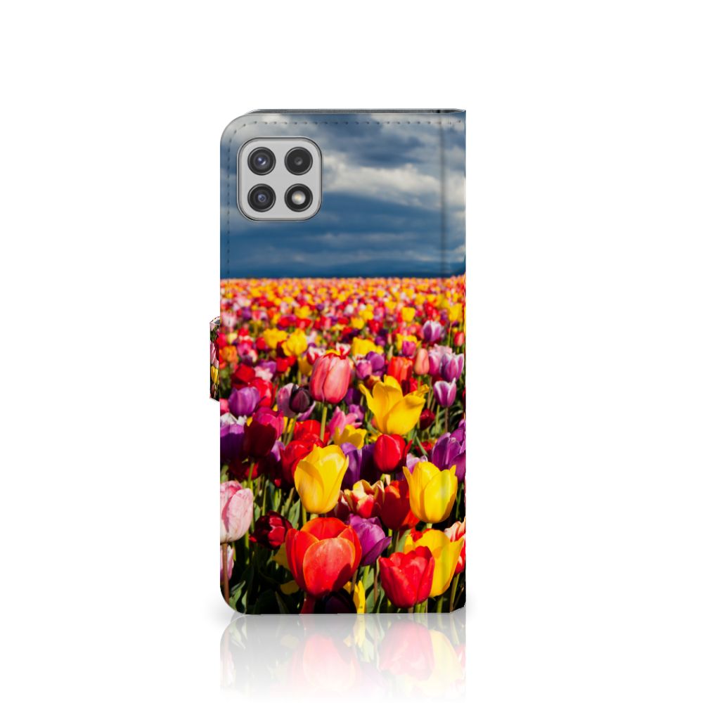 Samsung Galaxy A22 5G Hoesje Tulpen