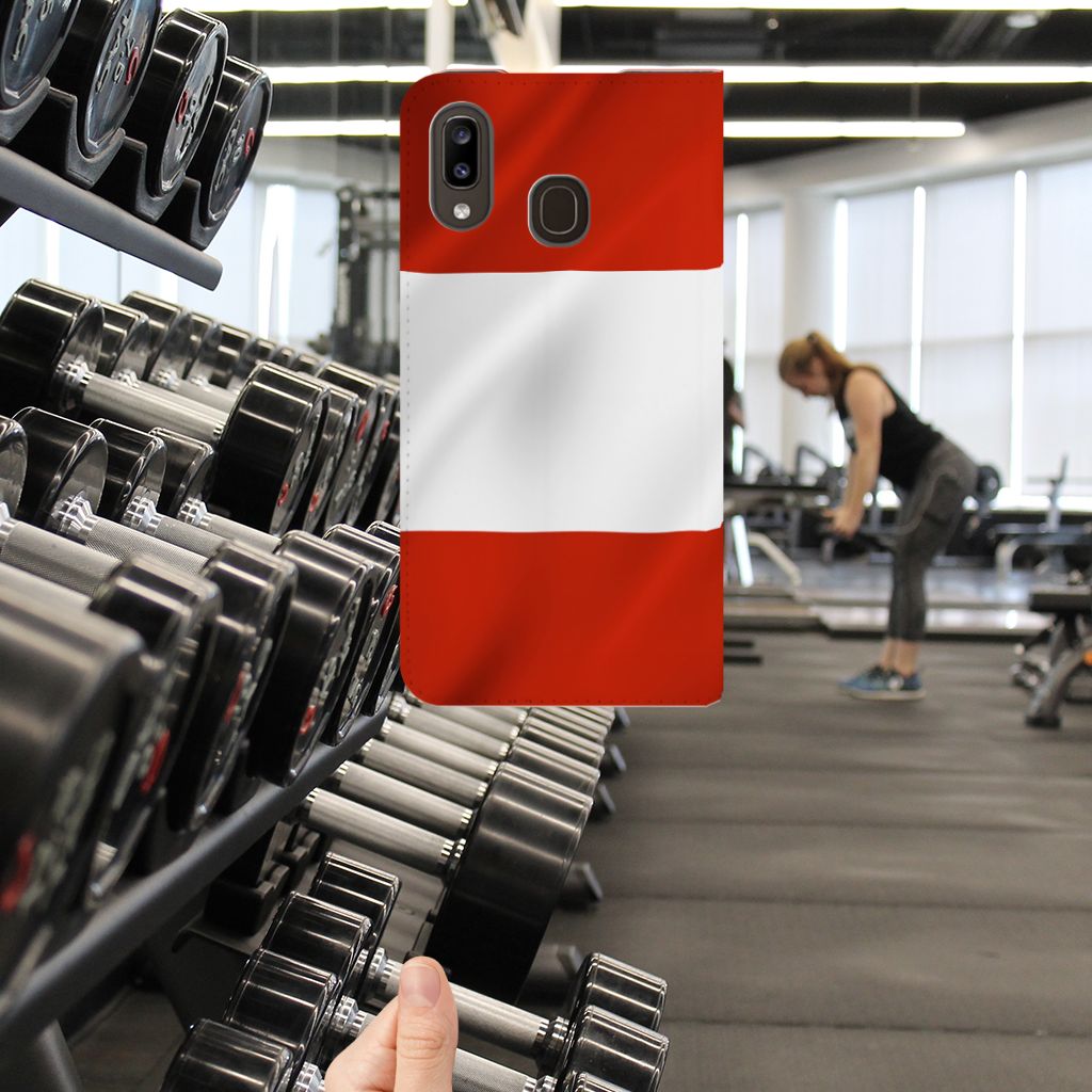 Samsung Galaxy A30 Standcase Oostenrijk