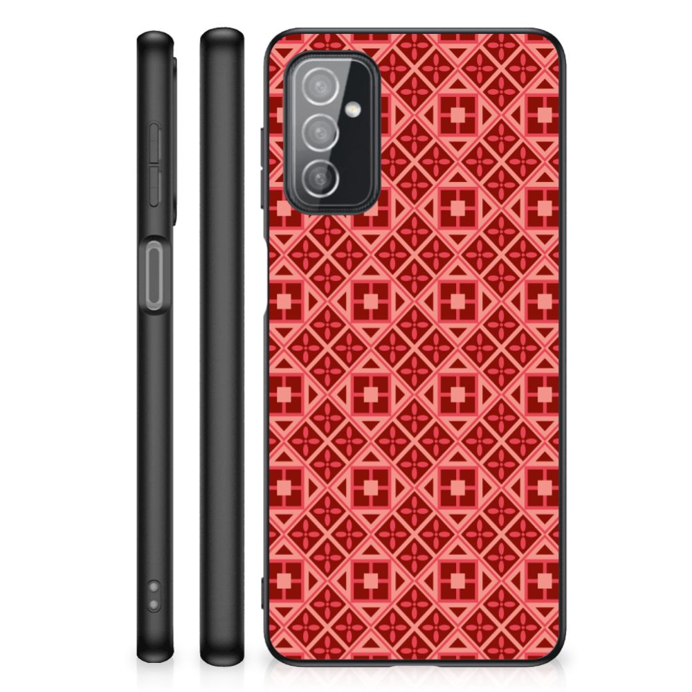 Samsung Galaxy M52 Back Case Batik Rood B2C Telecom