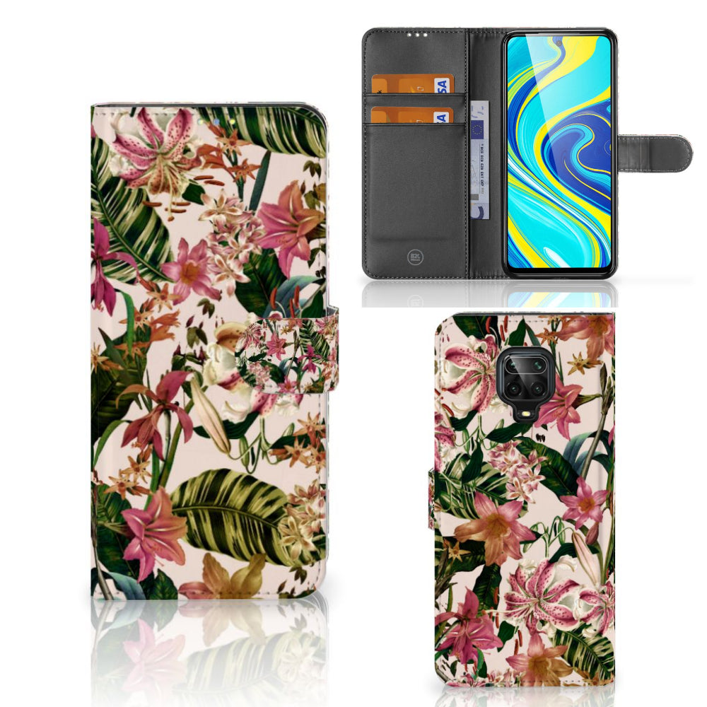 Xiaomi Redmi Note 9 Pro | Note 9S Hoesje Flowers