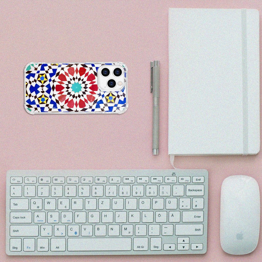 iPhone 14 Pro Anti-Shock Hoesje Mozaïek B2C Telecom