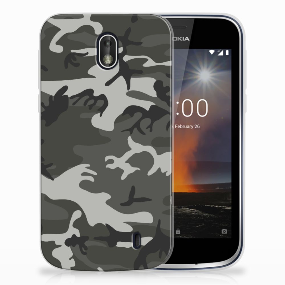 Nokia 1 TPU bumper Army Light