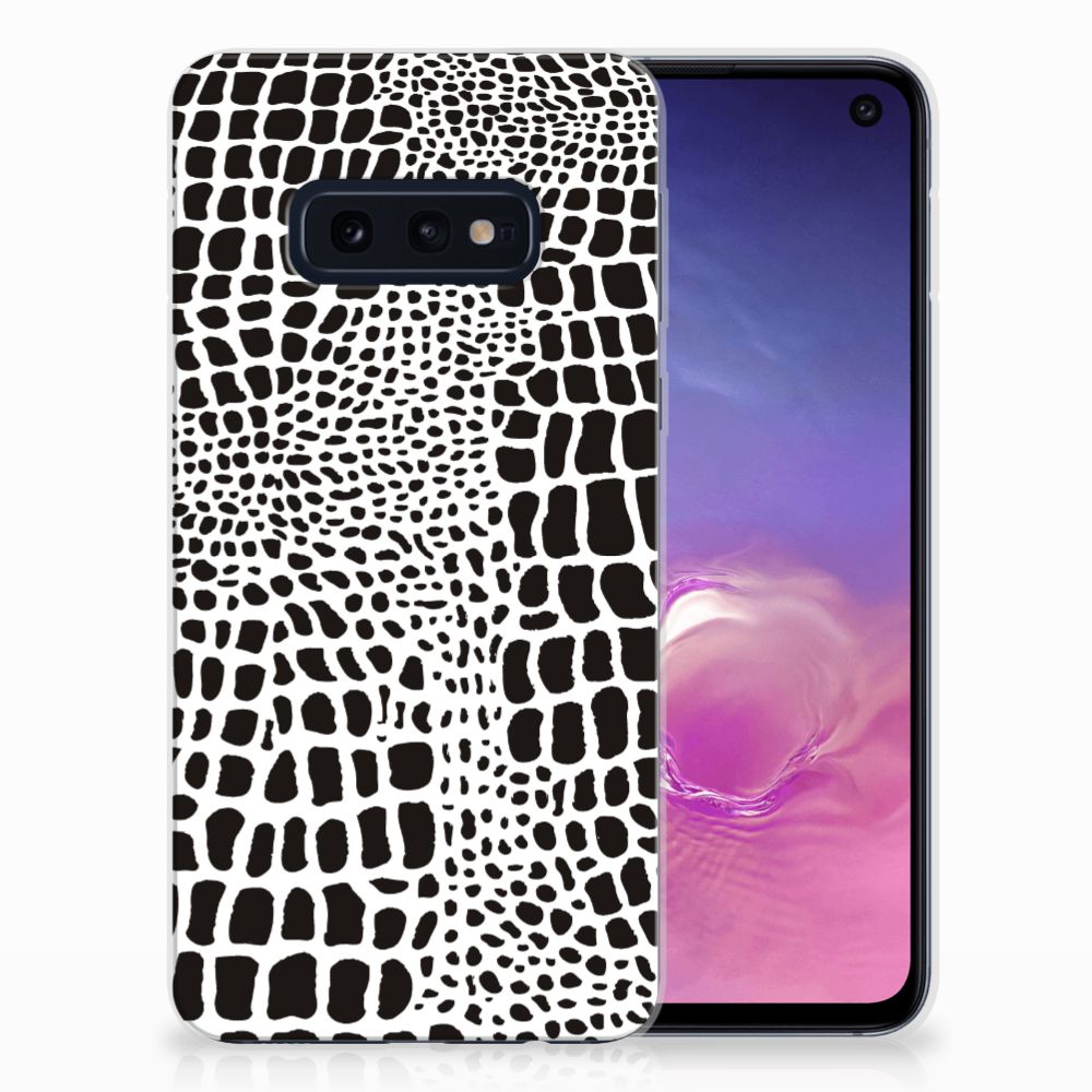 Samsung Galaxy S10e TPU Hoesje Slangenprint