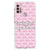 Motorola Moto G30 | G20 | G10 Anti Shock Case Flowers Pink DTMP