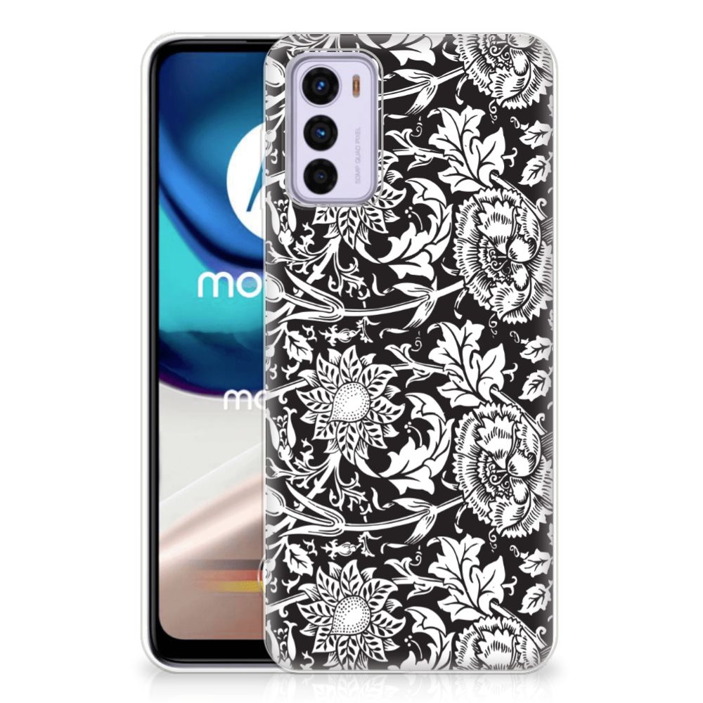 Motorola Moto G42 TPU Case Black Flowers B2C Telecom