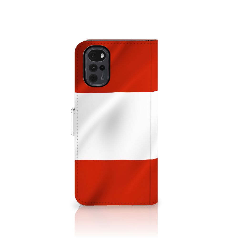 Motorola Moto G22 Bookstyle Case Oostenrijk
