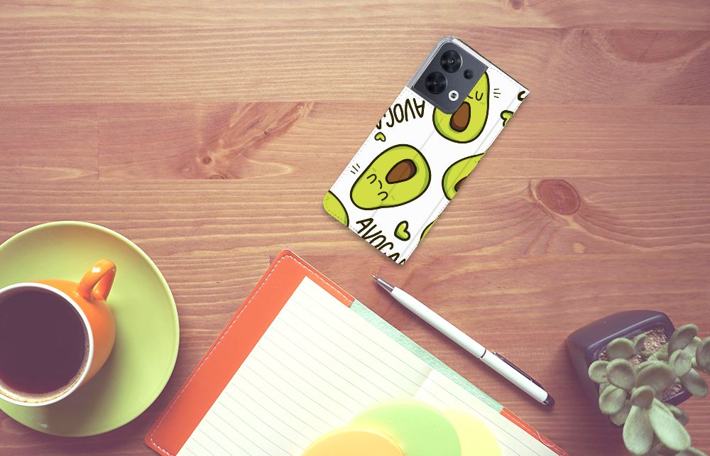OPPO Reno8 Magnet Case Avocado Singing - B2C Telecom