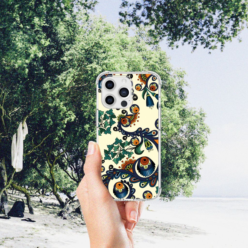 Anti Shock Case iPhone 13 Pro Max Barok Flower - B2C Telecom