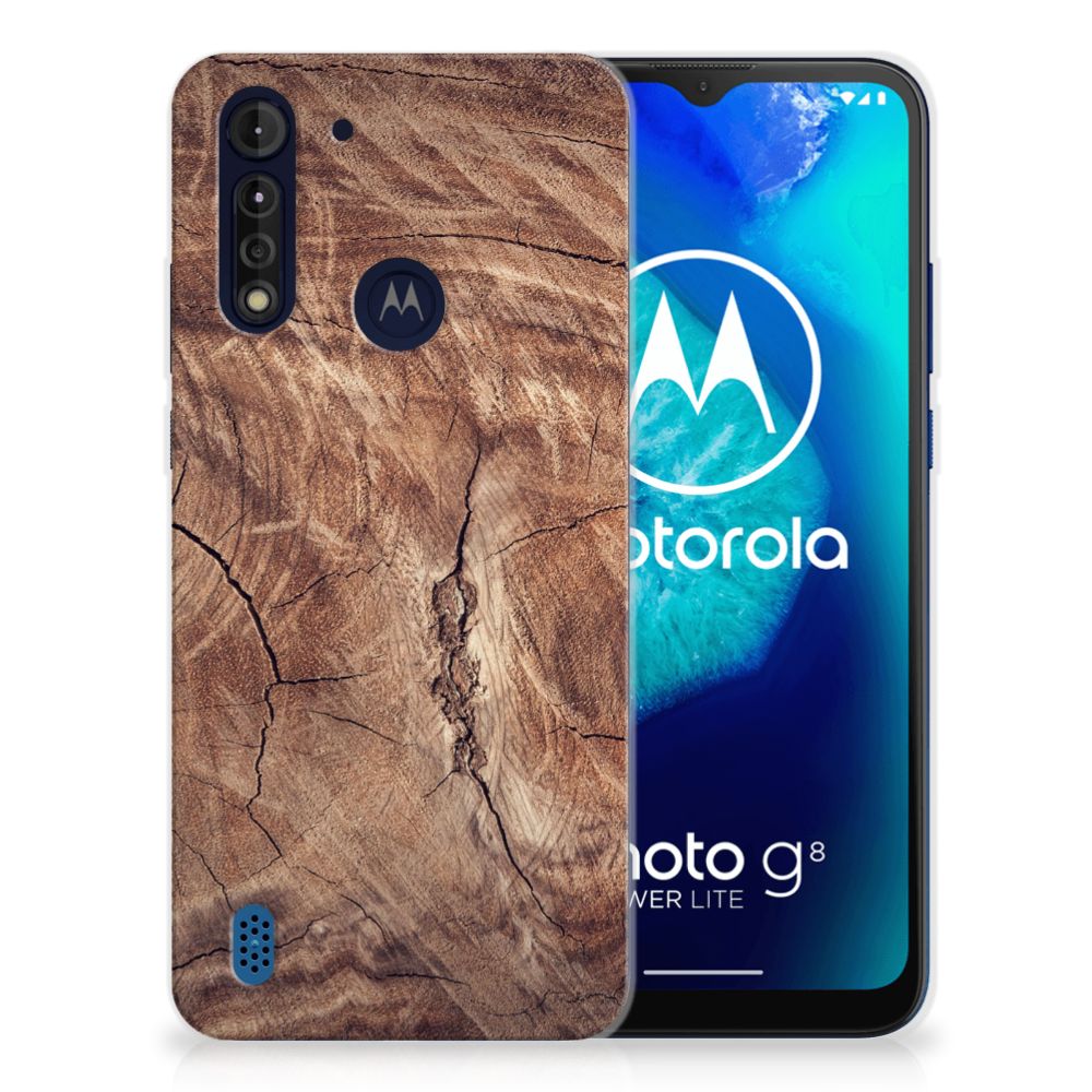 Motorola Moto G8 Power Lite Bumper Hoesje Tree Trunk B2C Telecom