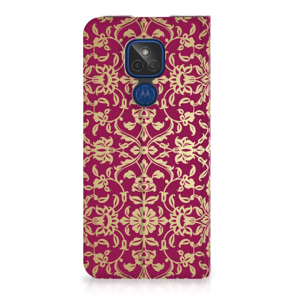Telefoon Hoesje Motorola Moto G9 Play Barok Pink - B2C Telecom
