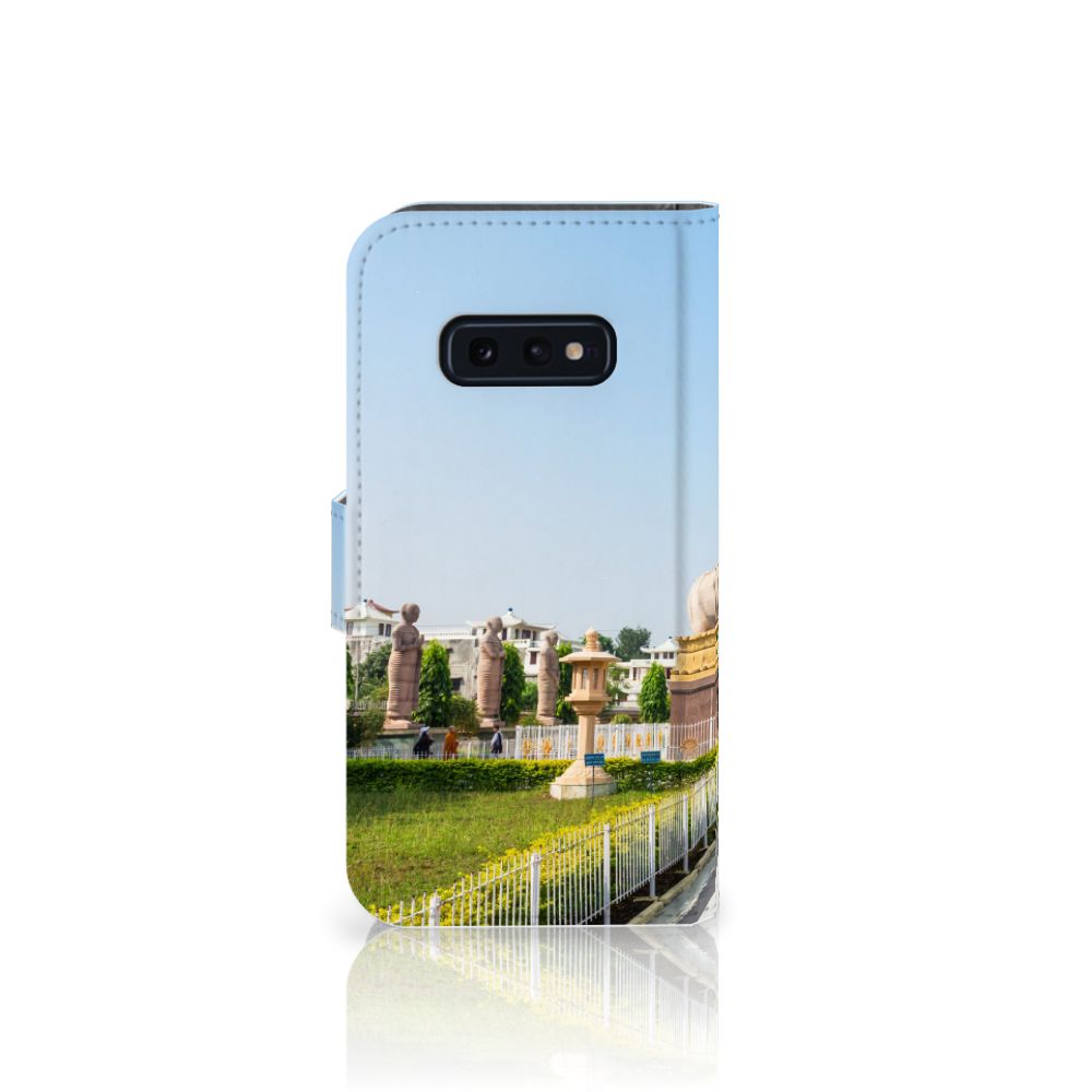 Samsung Galaxy S10e Flip Cover Boeddha