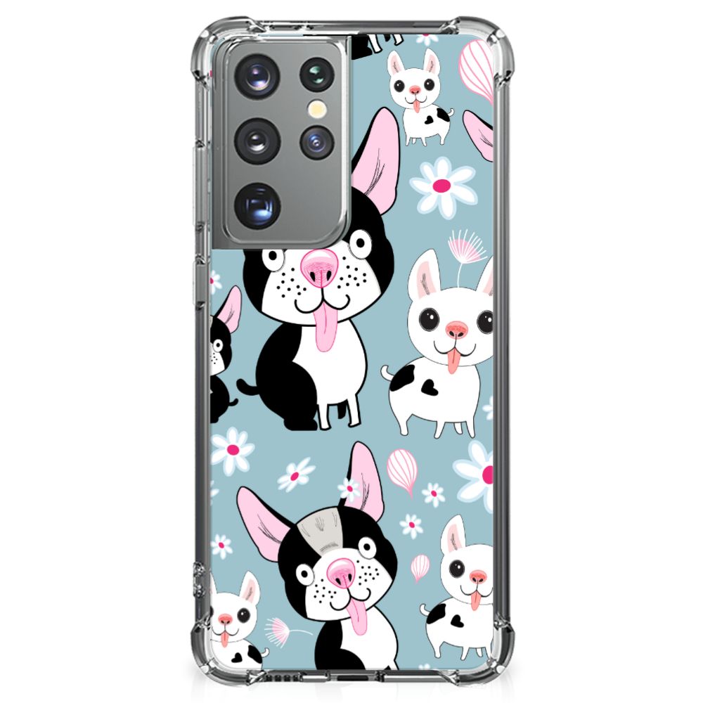 Samsung Galaxy S21 Ultra Case Anti-shock Hondjes B2C Telecom