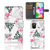 Samsung Galaxy A41 Telefoonhoesje met Pasjes Flamingo Triangle