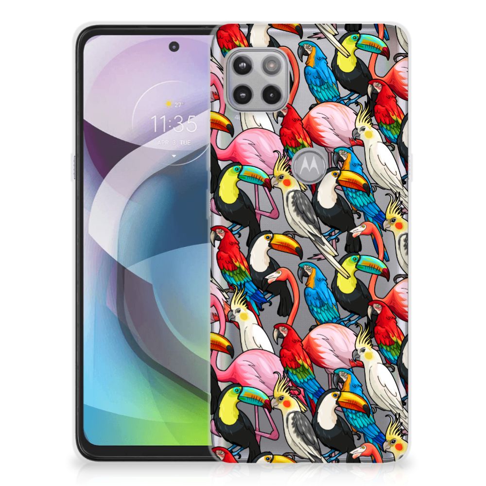 Motorola Moto G 5G TPU Hoesje Birds