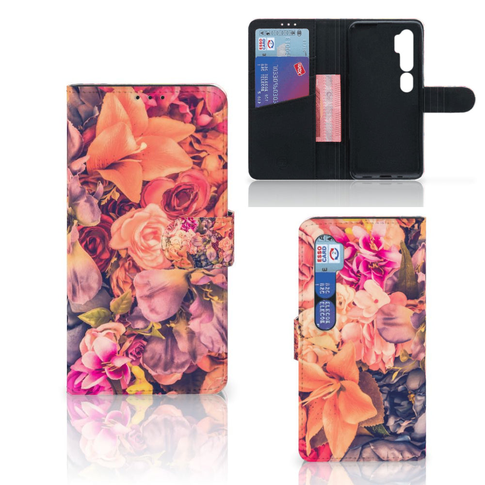 Xiaomi Mi Note 10 Pro Hoesje Bosje Bloemen