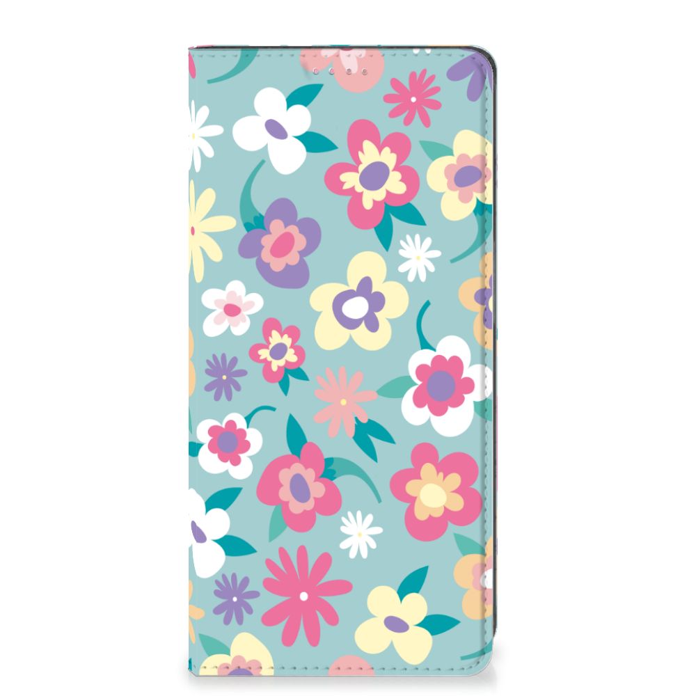 OPPO A54 5G | A74 5G | A93 5G Smart Cover Flower Power