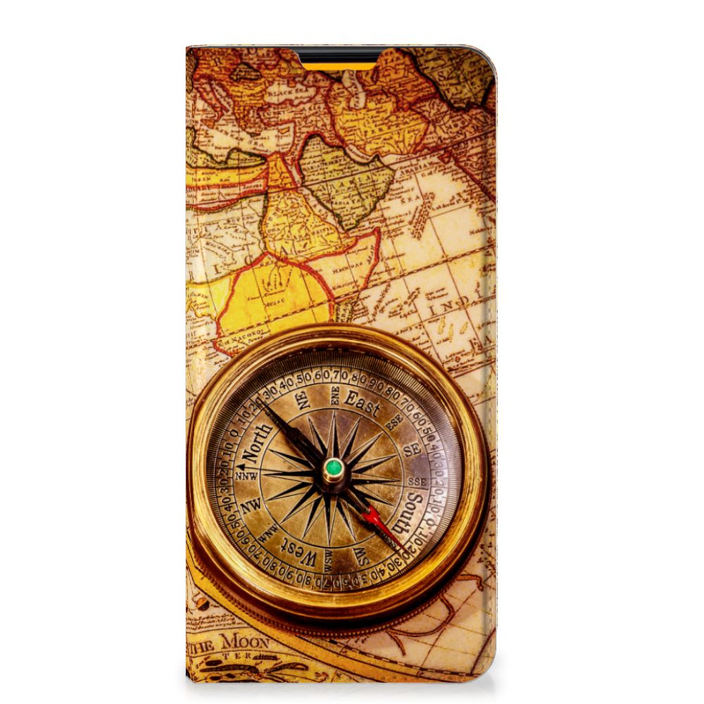 Samsung Galaxy M52 Book Cover Kompas - B2C Telecom