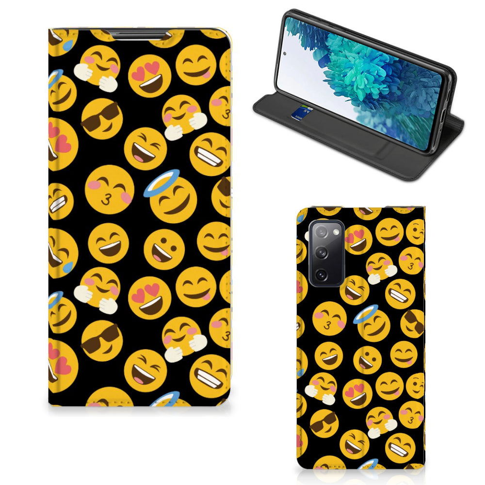 Samsung Galaxy S20 FE Hoesje met Magneet Emoji