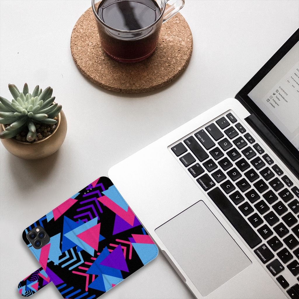 Apple iPhone 11 Pro Book Case Funky Triangle