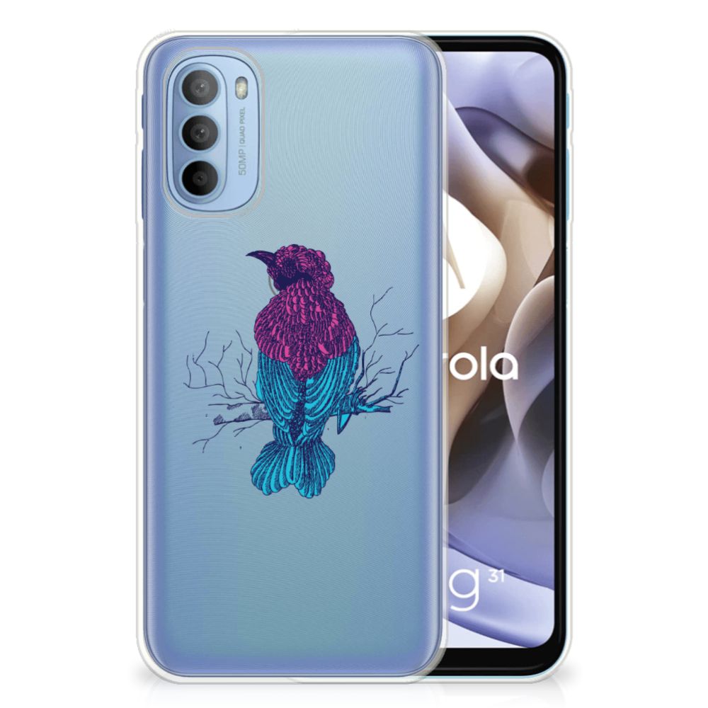 Motorola Moto G31 | G41 Telefoonhoesje met Naam Merel B2C Telecom