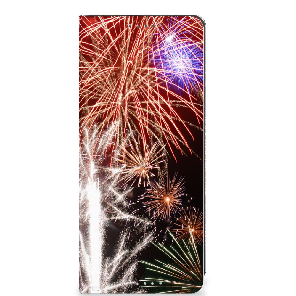 Sony Xperia 5 V Hippe Standcase Vuurwerk