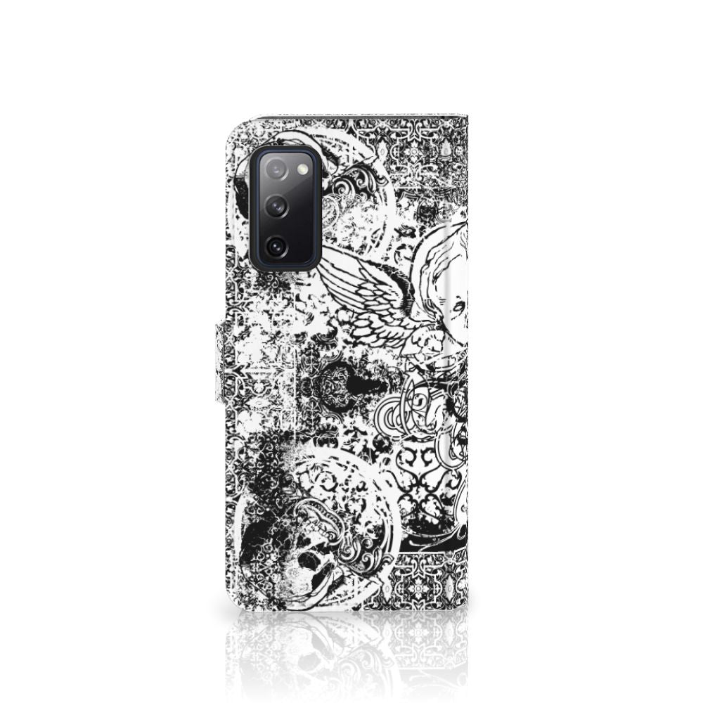 Telefoonhoesje met Naam Samsung Galaxy S20 FE Skulls Angel