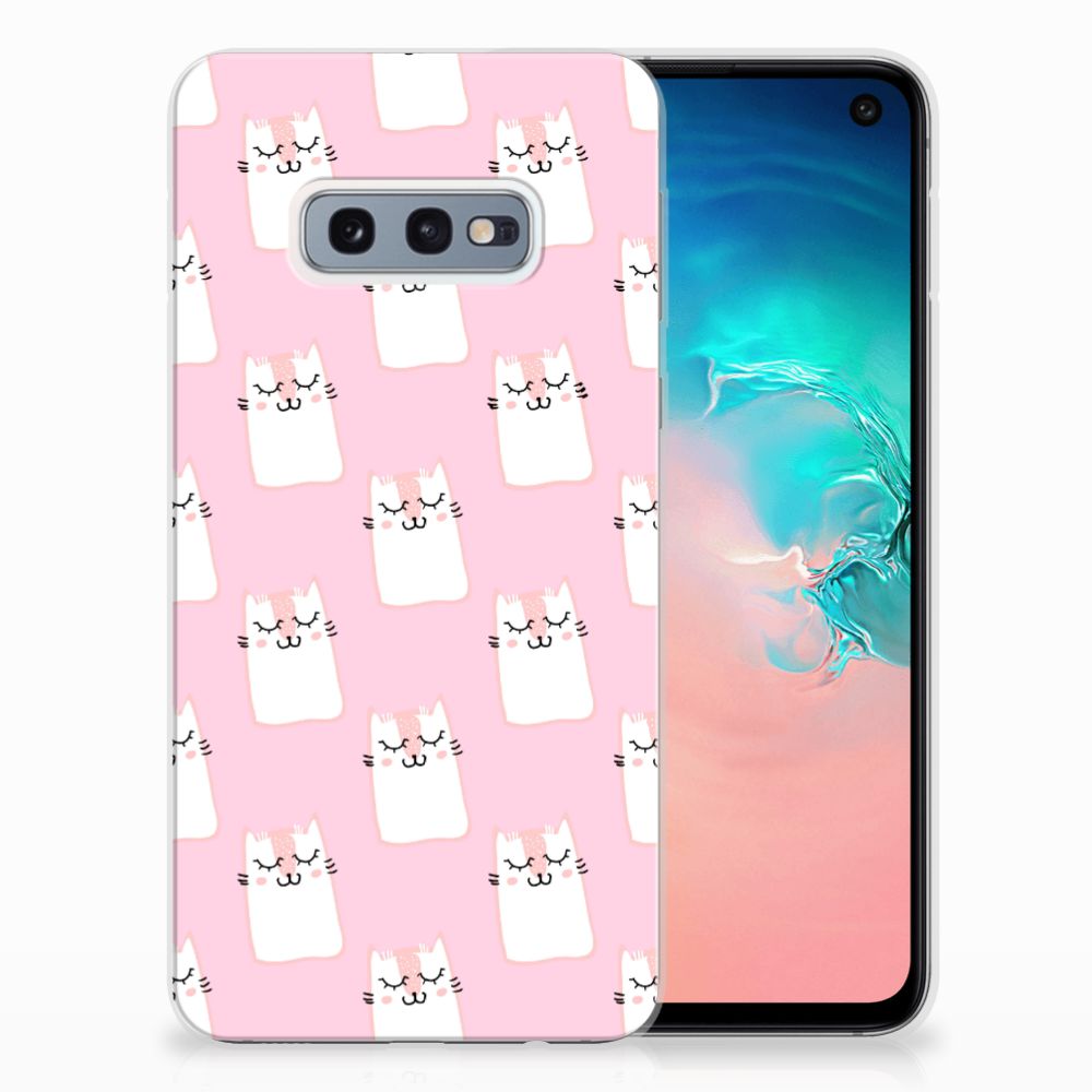 Samsung Galaxy S10e TPU Hoesje Sleeping Cats