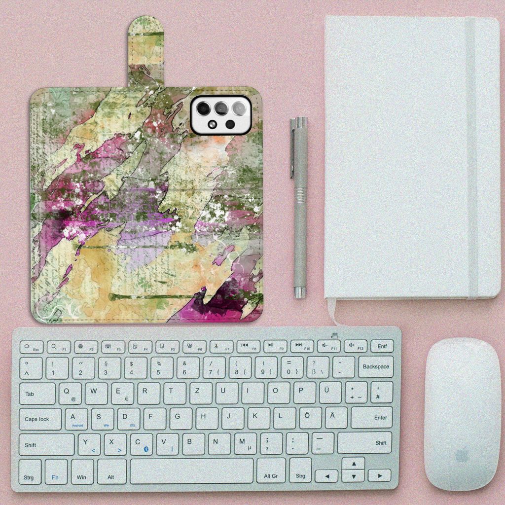 Hoesje Samsung Galaxy A73 5G Letter Painting
