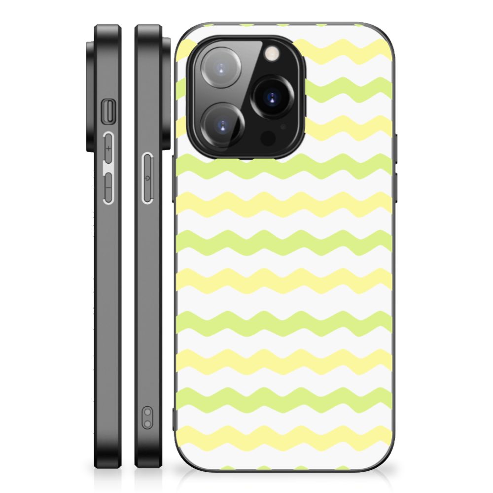 iPhone 14 Pro Back Case Waves Yellow B2C Telecom