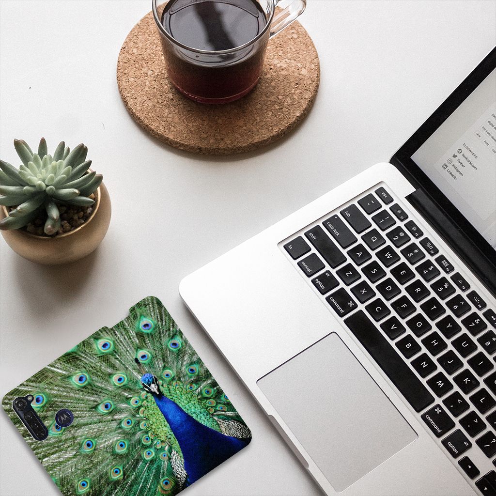 Motorola Moto G Pro Hoesje maken Pauw - B2C Telecom