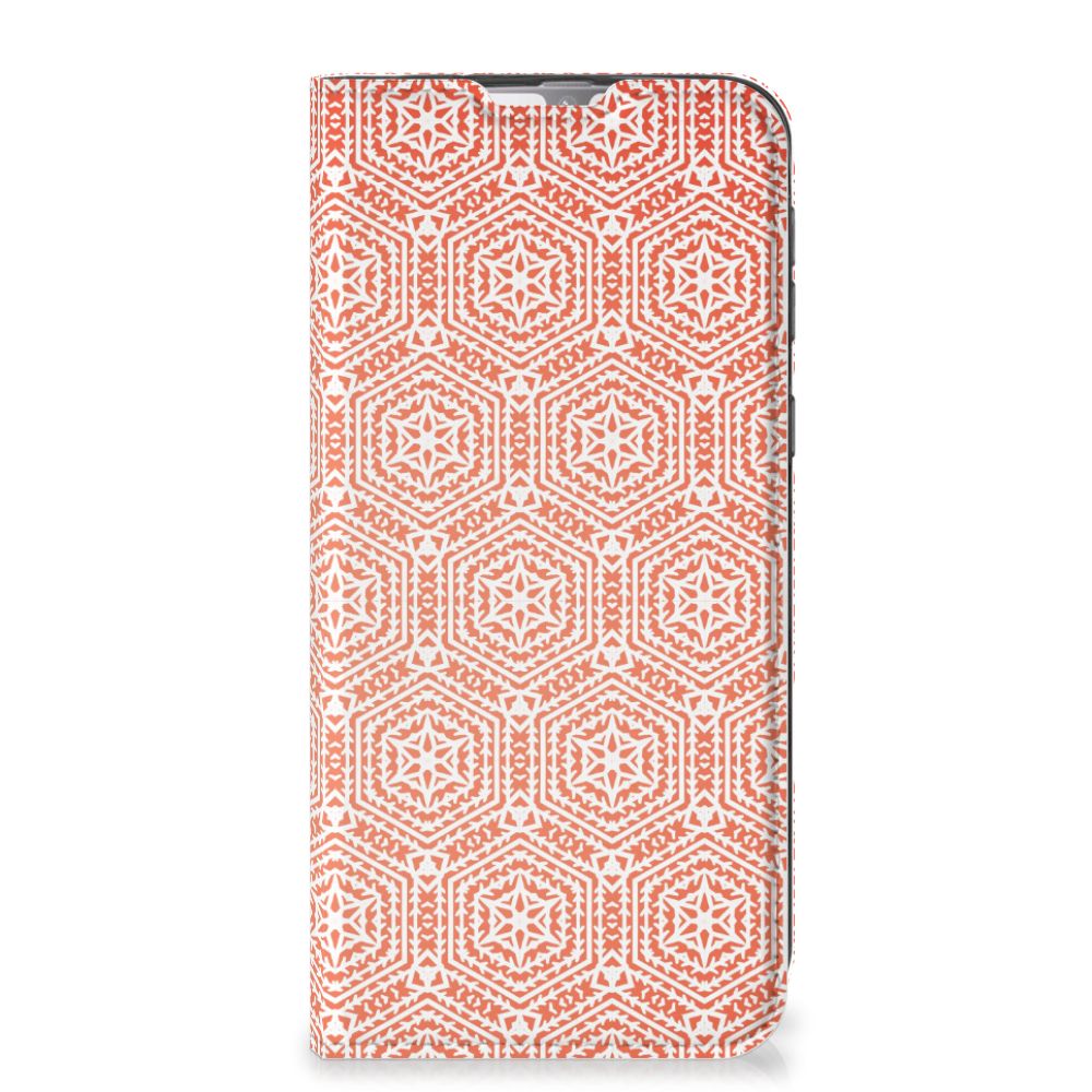 Samsung Galaxy M31 Hoesje met Magneet Pattern Orange - B2C Telecom
