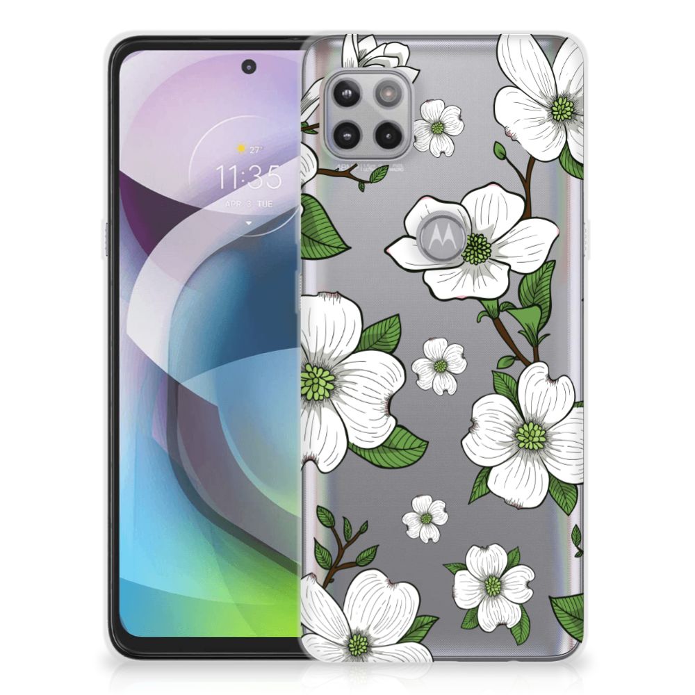 Motorola Moto G 5G TPU Case Dogwood Flowers