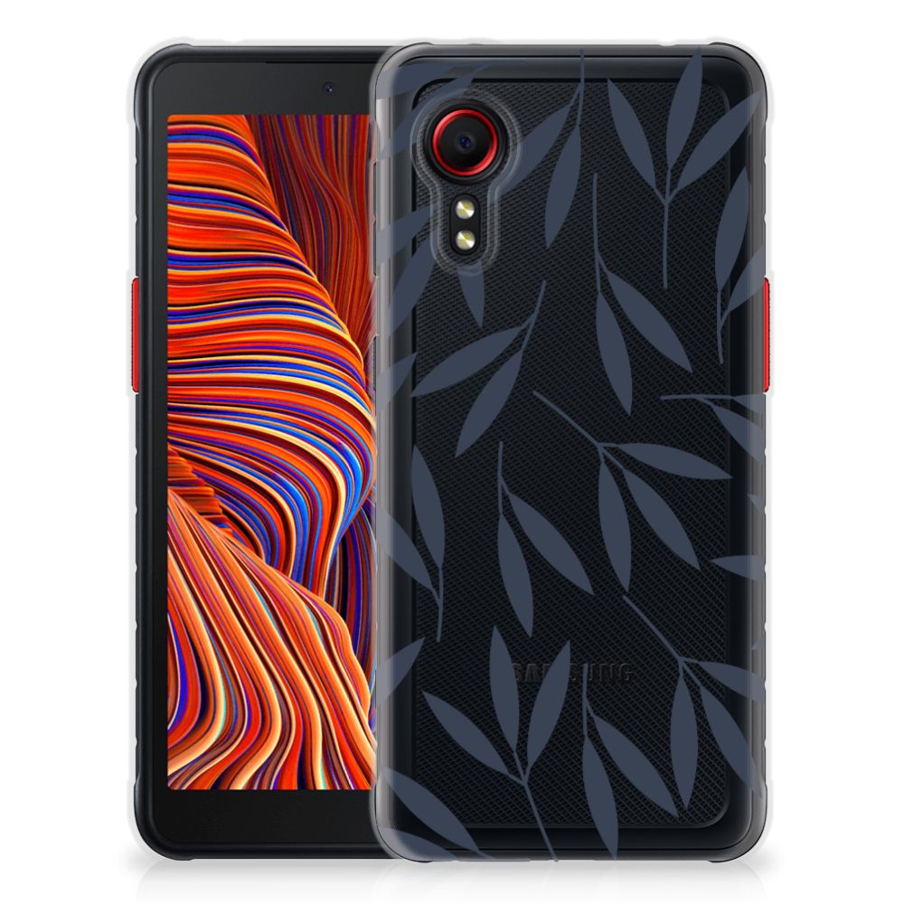 Samsung Galaxy Xcover 5 TPU Case Leaves Blue B2C Telecom