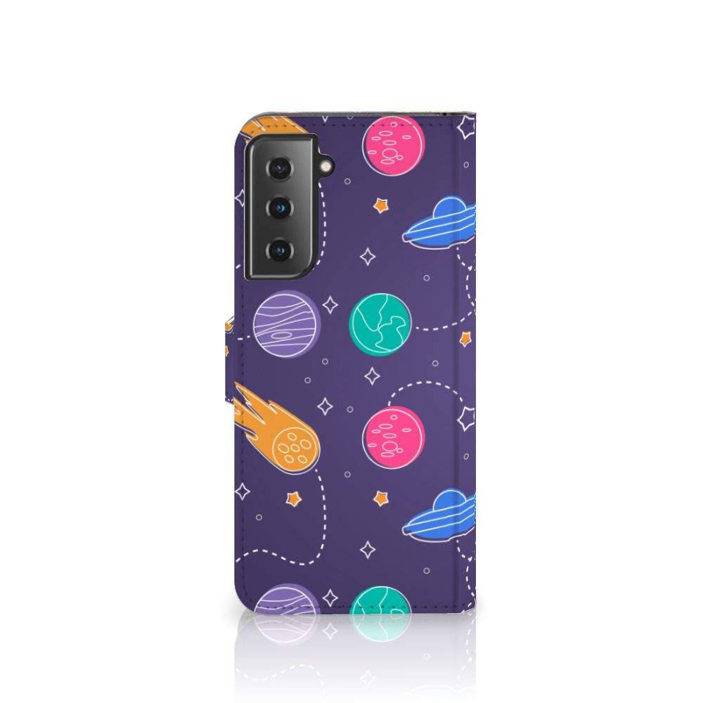 Samsung Galaxy S21 Plus Wallet Case met Pasjes Space