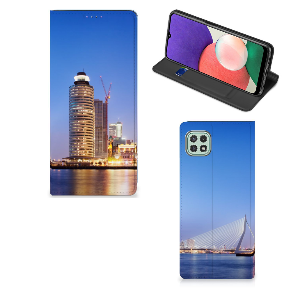 Samsung Galaxy A22 5G Book Cover Rotterdam - B2C Telecom