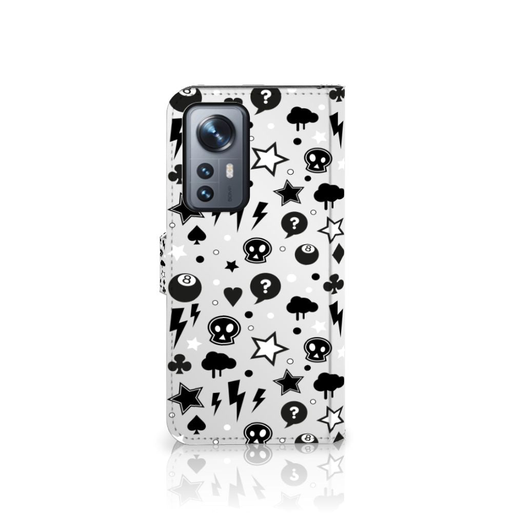 Telefoonhoesje met Naam Xiaomi 12 Pro Silver Punk