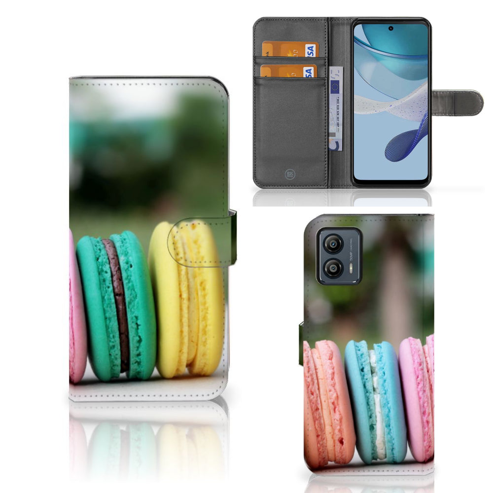 Motorola Moto G53 Book Cover Macarons