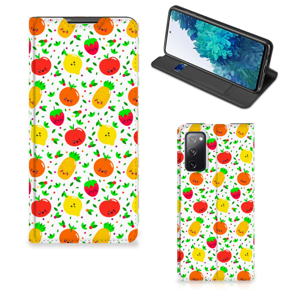 Samsung Galaxy S20 FE Flip Style Cover Fruits - B2C Telecom