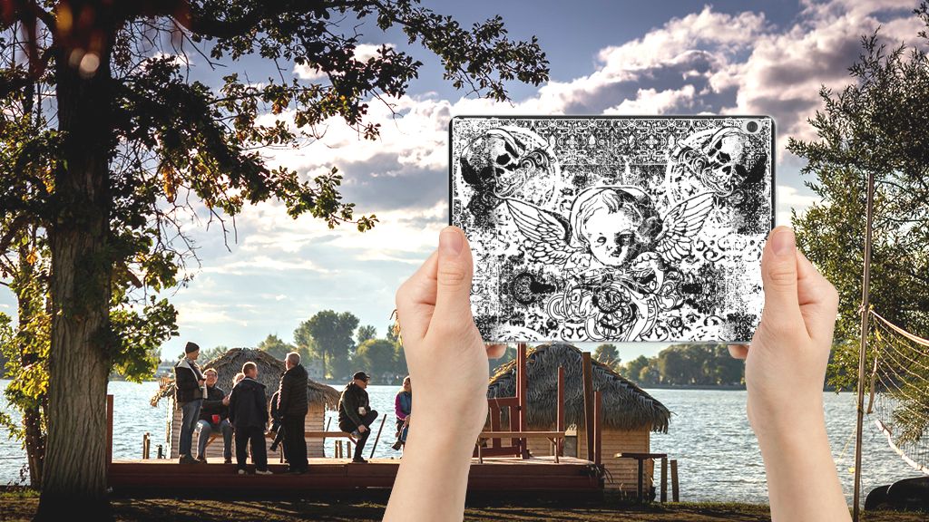 Tablet BackCover Lenovo Tab M10 Skulls Angel