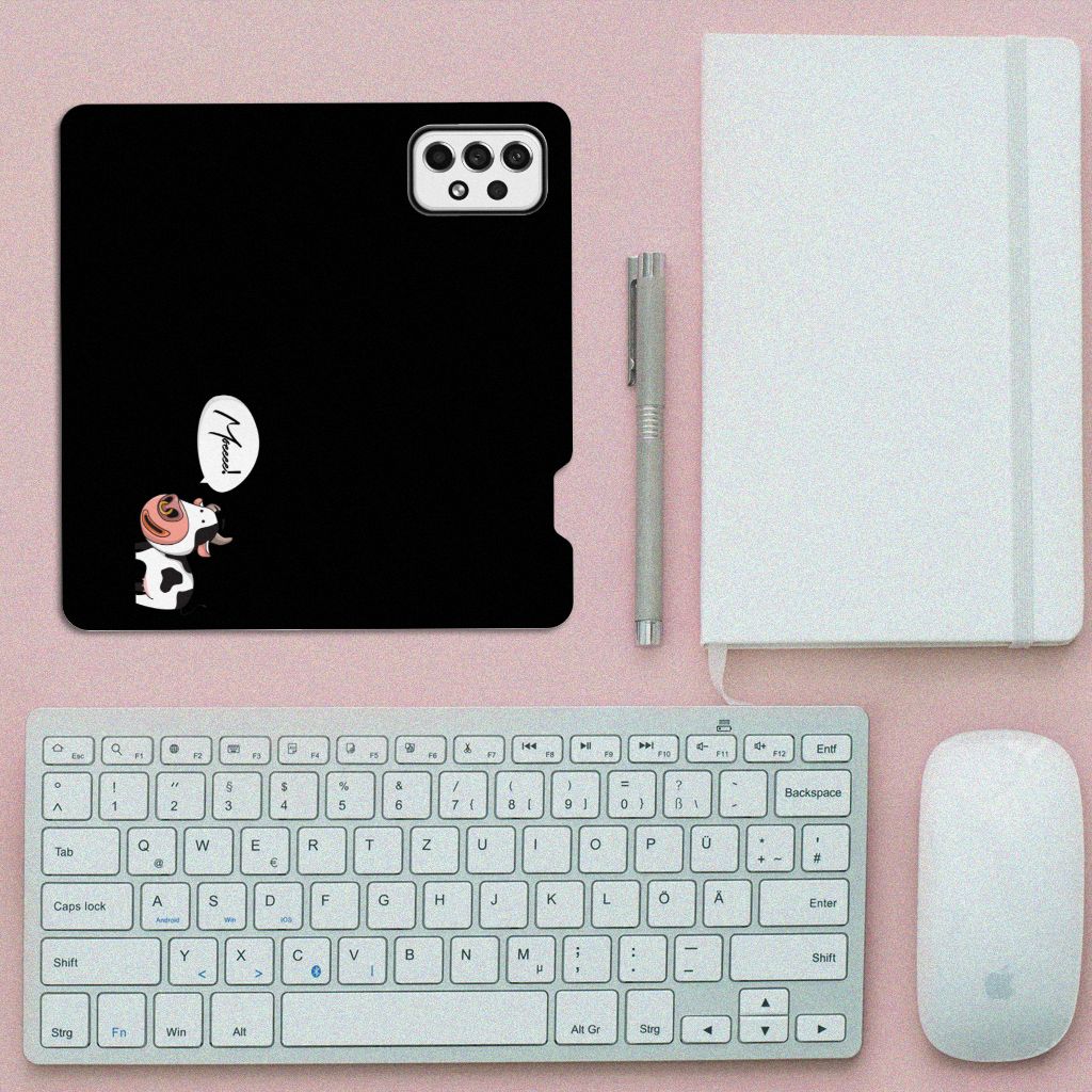 Samsung Galaxy A73 Magnet Case Cow - B2C Telecom
