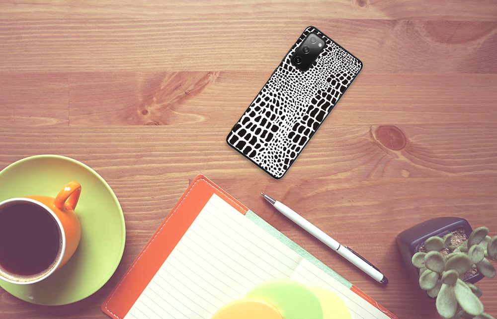 Samsung Galaxy S20 FE Dierenprint Telefoonhoesje Slangenprint B2C Telecom