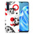 Silicone Back Case OPPO A91 Skull Red B2C Telecom