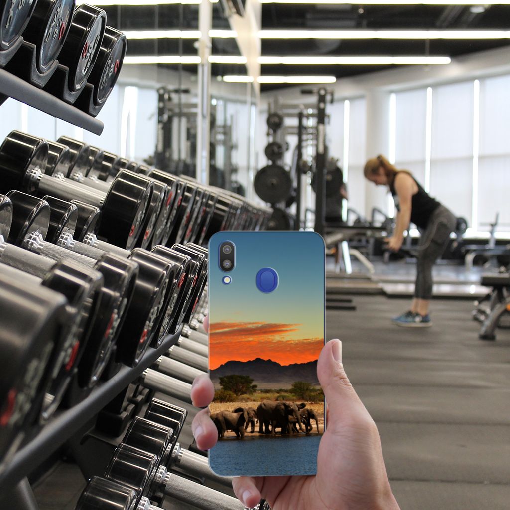 Samsung Galaxy M20 (Power) TPU Hoesje Olifanten